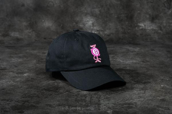 HUF x Pink Panther 8 Ball Dad Cap Black