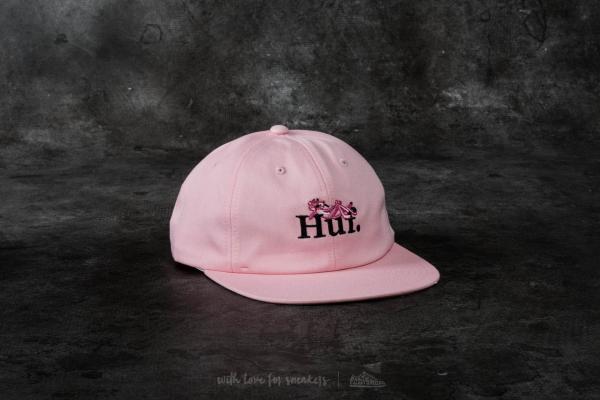 HUF x Pink Panther 6 Panel Cap Pink