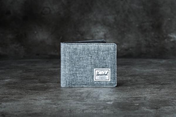 Herschel Supply Co. Hank + Wallet Raven Crosshatch