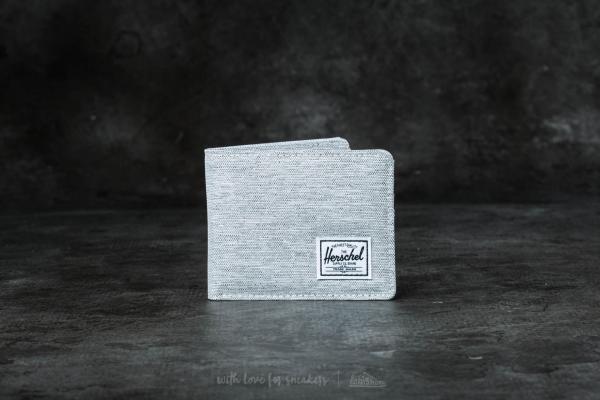 Herschel Supply Co. Roy PL + Coin Wallet Light Grey Crosshatch