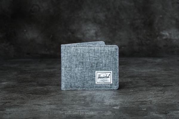 Herschel Supply Co. Roy + Wallet Raven Crosshatch