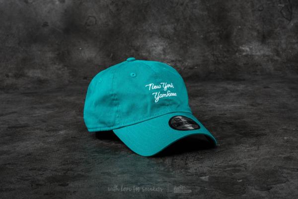 New Era 9Forty Sunbleach Unstructured New York Yankees Cap Green