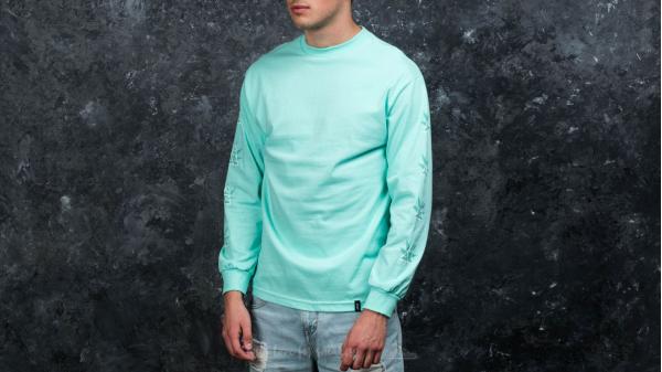 HUF Apparel 420 Triple Triangle Longsleeve Tee Mint