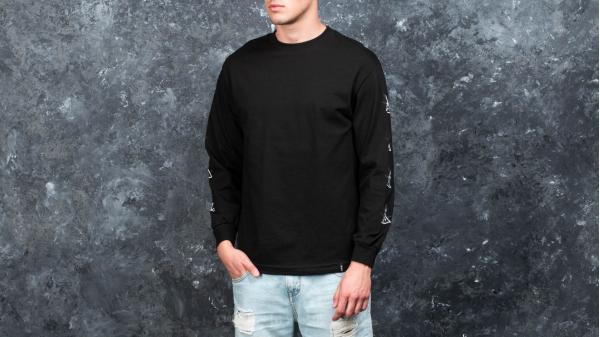 HUF Apparel 420 Triple Triangle Longsleeve Tee Black