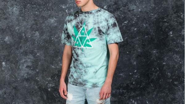 HUF Apparel 420 Triple Triangle Tee Smoke Mint