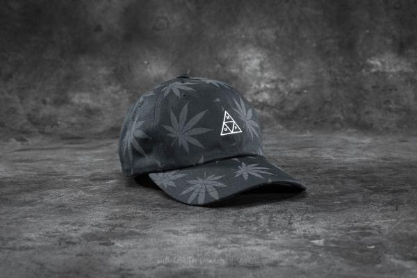 HUF Apparel 420 Triple Triangle Dad Hat Black