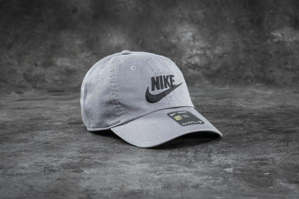 Nike Futura Washed H86 Cap Grey/ Black