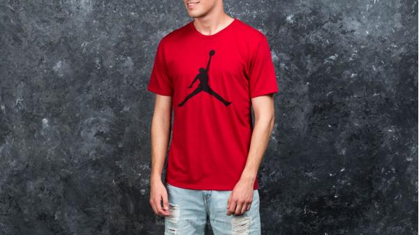 Jordan Sportswear Iconic Jumpman Logo Tee Red/ Black