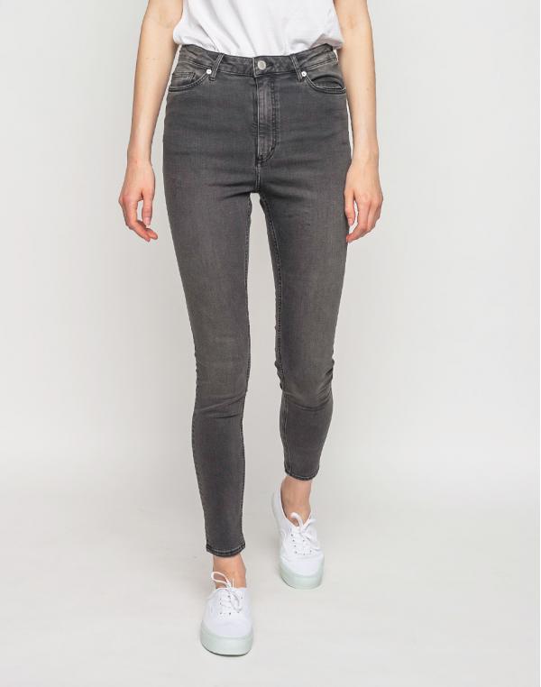 Cropped Cheap Monday High Snap Arow Black