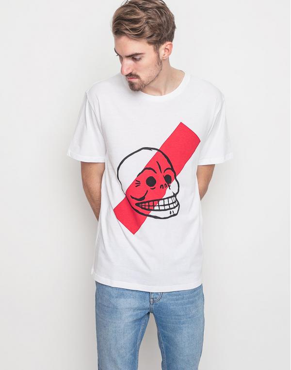 Logo tee Cheap Monday Standard White