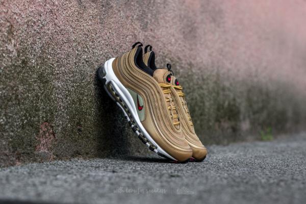 Nike W Air Max 97 OG QS Metallic Gold/ Varsity Red