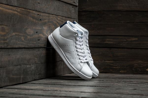 adidas Stan Smith Mid Ftw White/ Ftw White/ Dark Blue