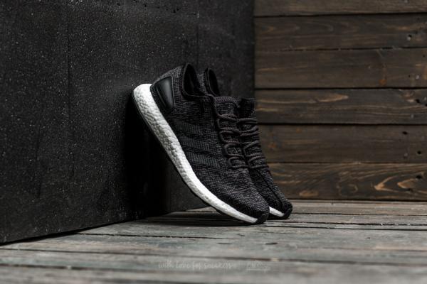 adidas Pure Boost Black/ White/ Grey
