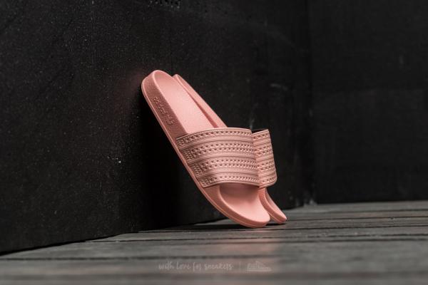 adidas Adilette Haze Coral/ Haze Coral/ Haze Coral