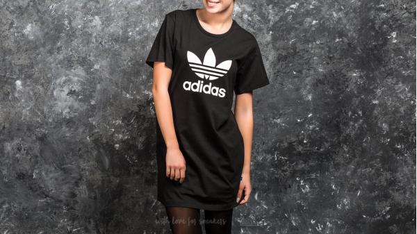 adidas Trefoil Tee Dress Black