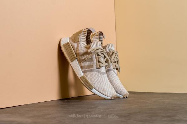 adidas NMD_R1 Primeknit Linen Khaki/ Off White