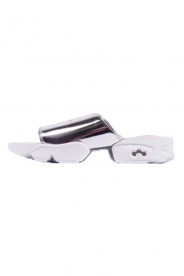 Pantofle Reebok Fury Slide Magic Hour Silver Met / White