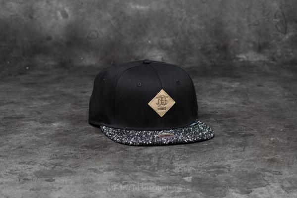 Djinn's 6 Panel Patch Spots Snapback Black