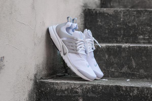 Nike Presto (GS) White/ Metallic Silver-White