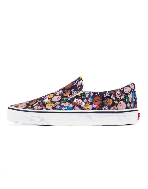 Slip-on Vans Peanuts Classic Slip-On The Gang / Black