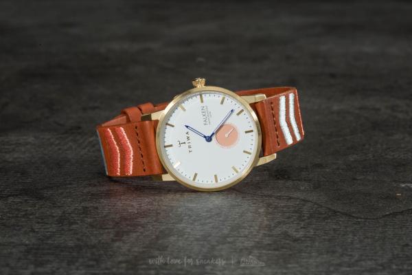 TRIWA Coral Falken Brown Emroidered Classic