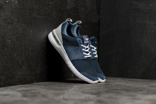 Supra Scissor Navy/ Light Grey-White
