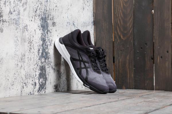 Asics fuzeX Rush Mid Grey/ Black/ White