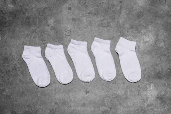 Urban Classics No Show Socks 5-Pack White