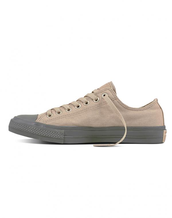 Sneakers - tenisky Converse Chuck Taylor All Star II Vintage Khaki / Olive Submarine / Gum