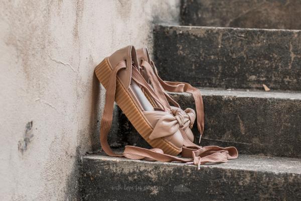Puma x Rihanna Bow Creeper Sandal Natural-Natural-Oatmeal