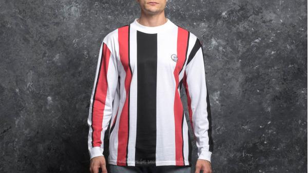 Cheap Monday Refuse Random Stripe Longsleeve Tee White