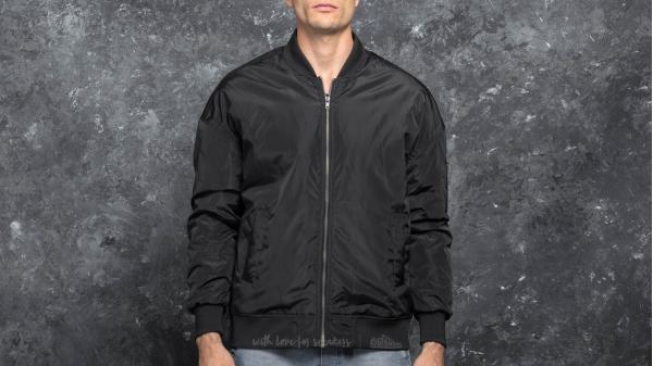 Urban Classics Oversized Bomber Jacket Black