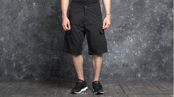 Urban Classics Camouflage Cargo Shorts Black