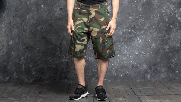 Urban Classics Camouflage Cargo Shorts Wood Camo