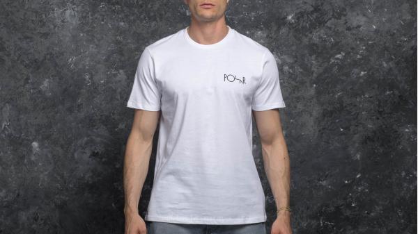 Polar Skate Co. Fill Logo Tee White