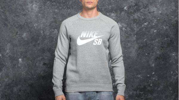 Nike SB Icon Fade Crew Medium Grey Heather