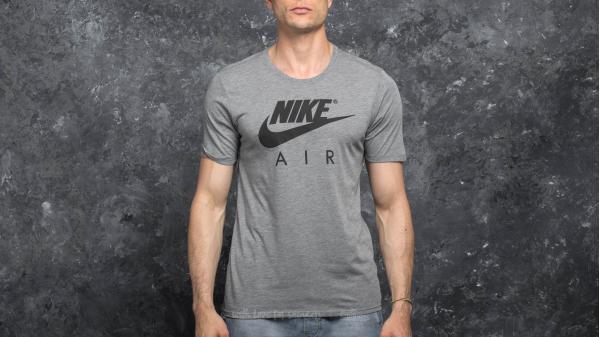 Nike Sportswear TB Air HD Logo Tee Medium Grey Heather