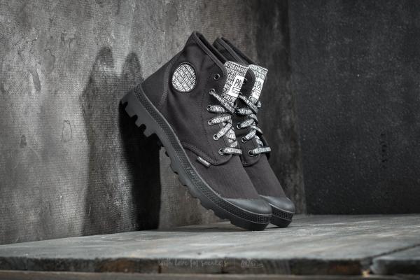 Palladium W Pampa Hi 70th Anniversary Black