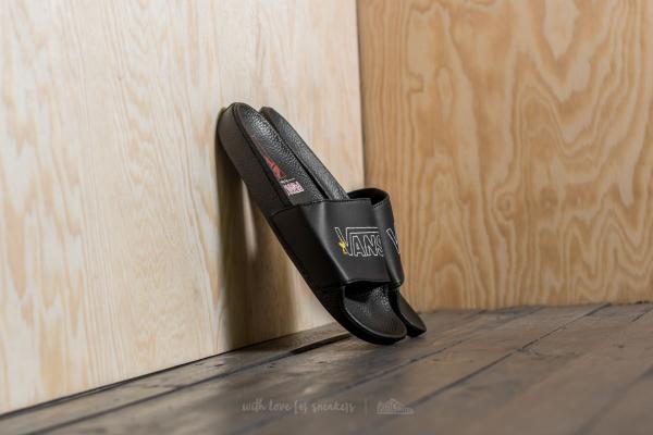 Vans x Peanuts Slide-On Black