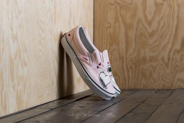 Vans x Peanuts Classic Slip-On Smack/ Pearl
