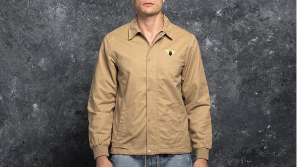 RIPNDIP Neighborhood Watch Coach Jacket Tan