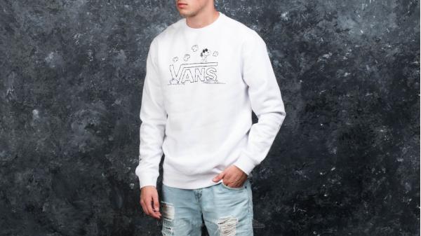 Vans x Peanuts Crew White