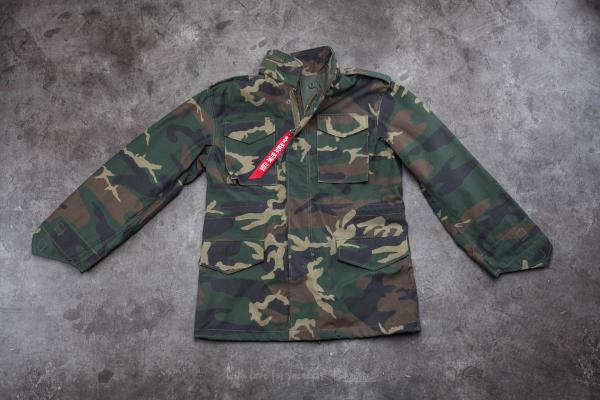 Alpha Industries M-65 Woodland Camo
