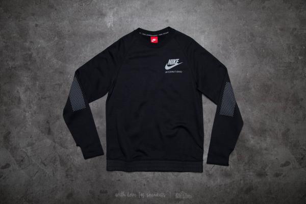 Nike Men International Crew Black