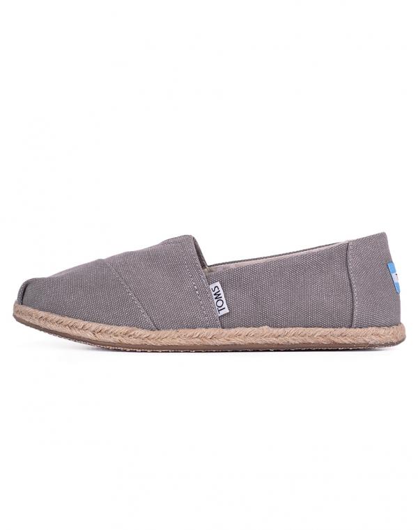 Espadrij Toms Classic Grey Washed