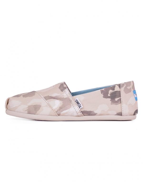 Espadrij Toms Classic Natural Watercolor Floral