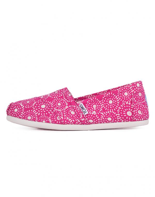 Toms Classic Fuchsia Shibori Dots 37