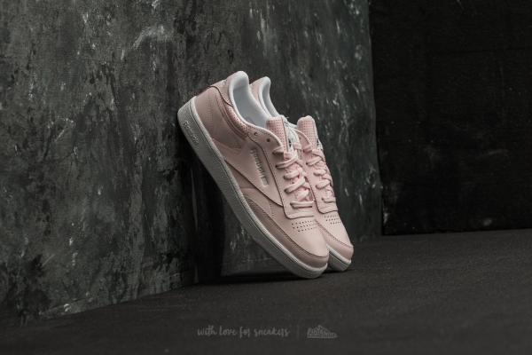 Reebok Club C 85 FBT W Pink/ White/ Silver/ Skull Grey