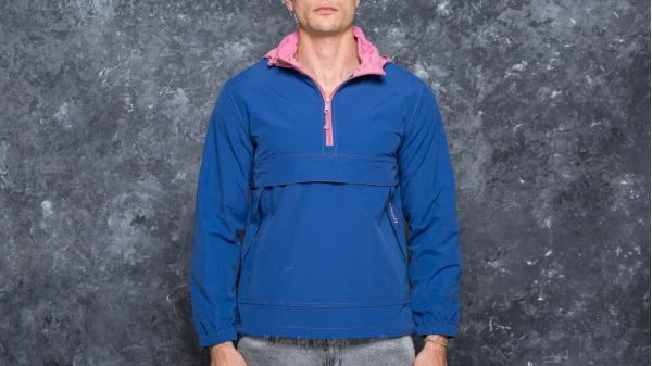Stüssy Contrast Stitch Pullover Navy