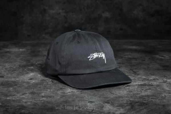 Stüssy Smooth Stock Low Cap Black